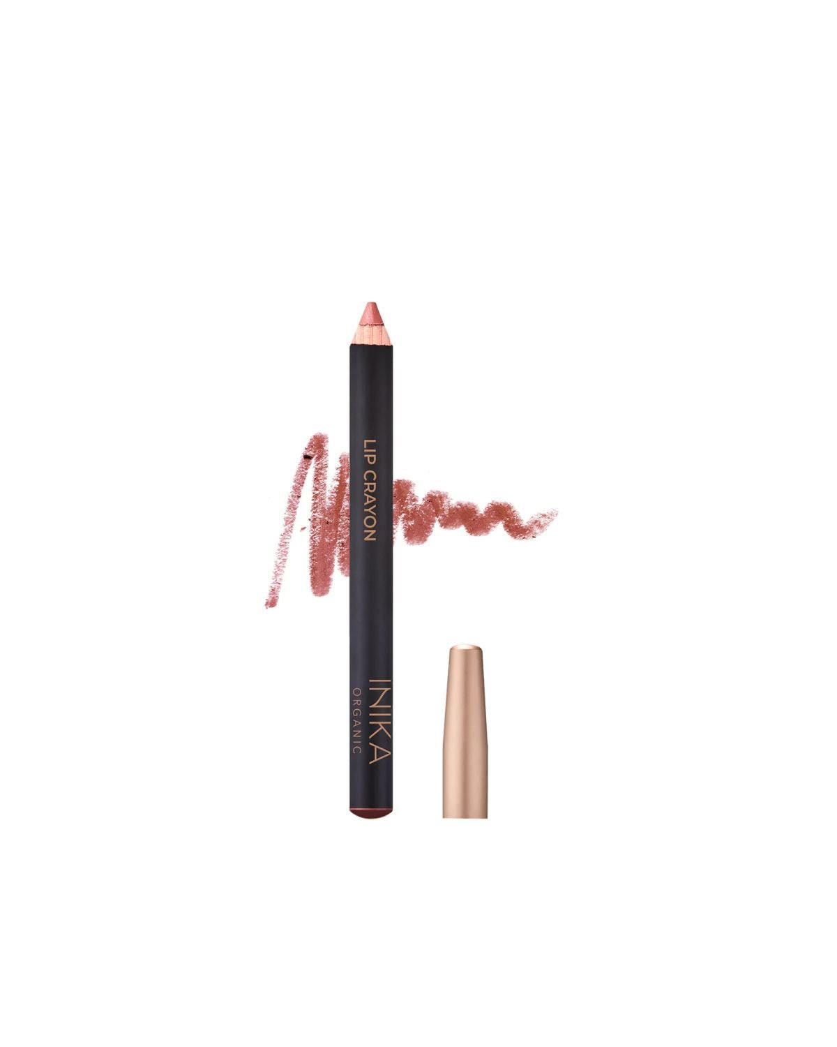 Inika - Certified Organic Lipstick Crayon - Rose Nude - The Beauty Shop - 9553527038588