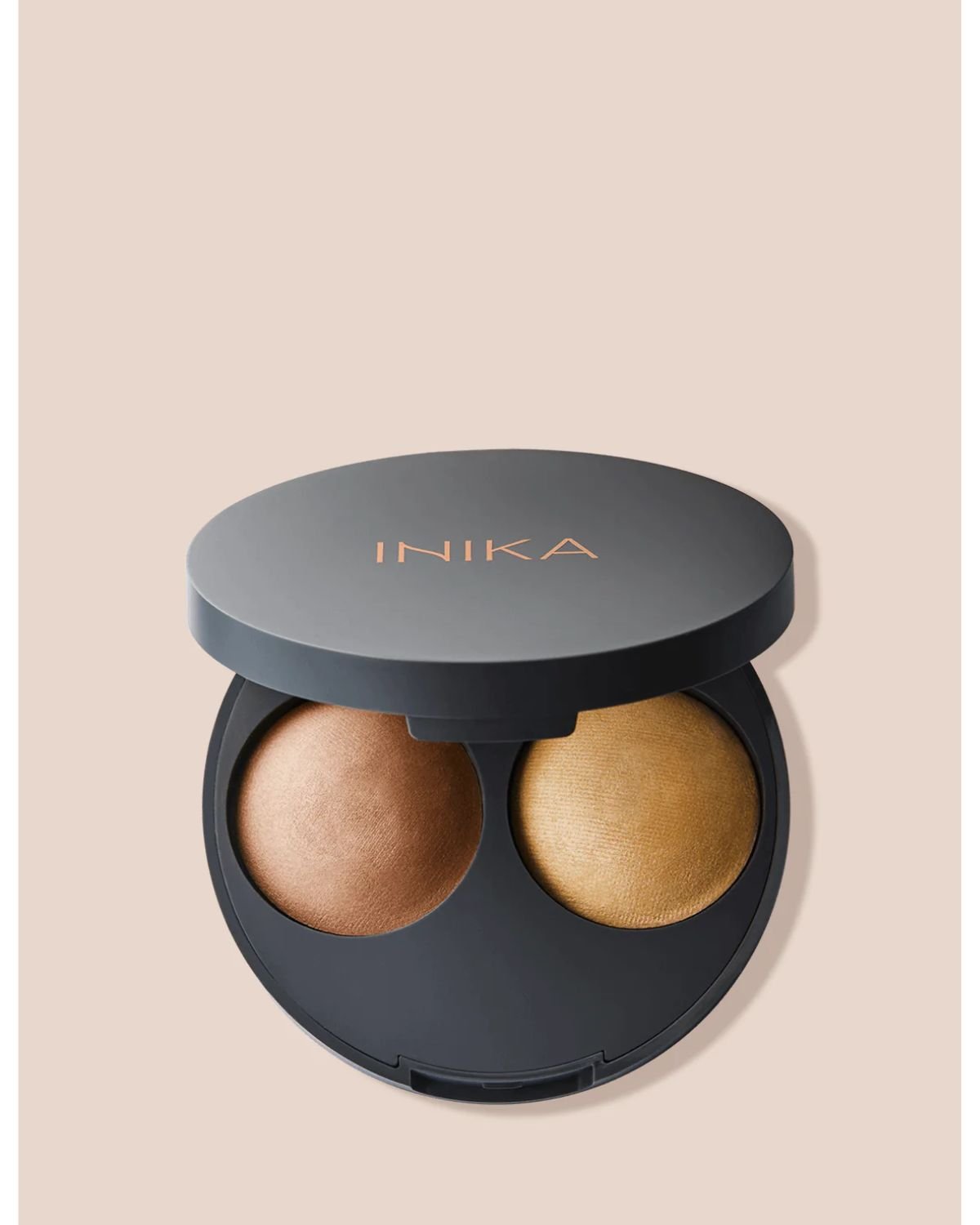 Inika - INIKA Baked Contour Duo - 5g - Almond - The Beauty Shop - 9553527049843