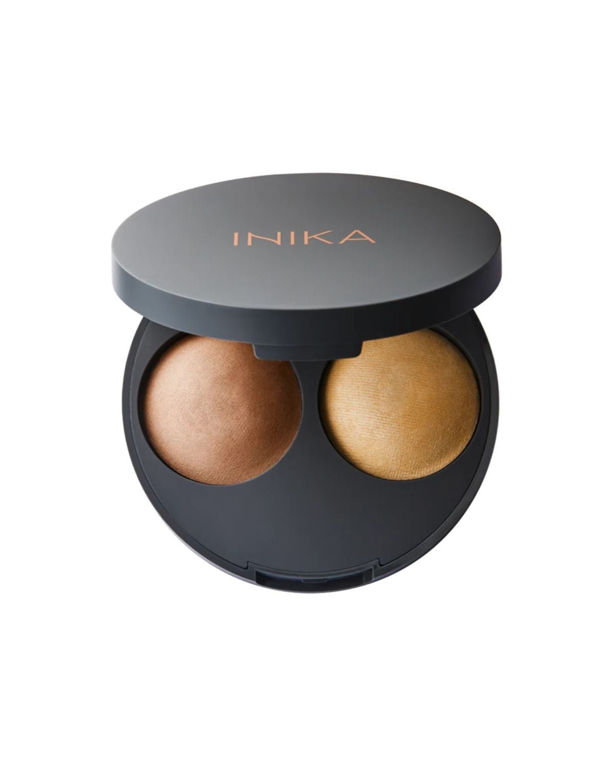 Inika - INIKA Baked Contour Duo - 5g - Almond - The Beauty Shop - 9553527049843