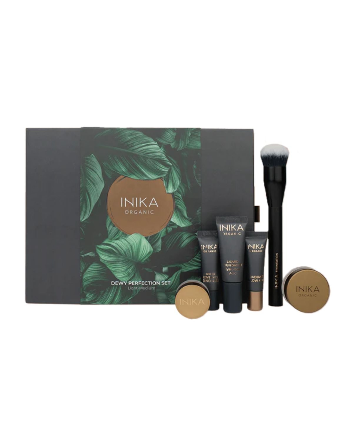 Inika - Inika Dewy Perfection Set Light/Medium - The Beauty Shop - 9553527050573