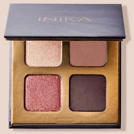 Inika - INIKA Eyeshadow Quad - Flowers - The Beauty Shop - 9553527050054