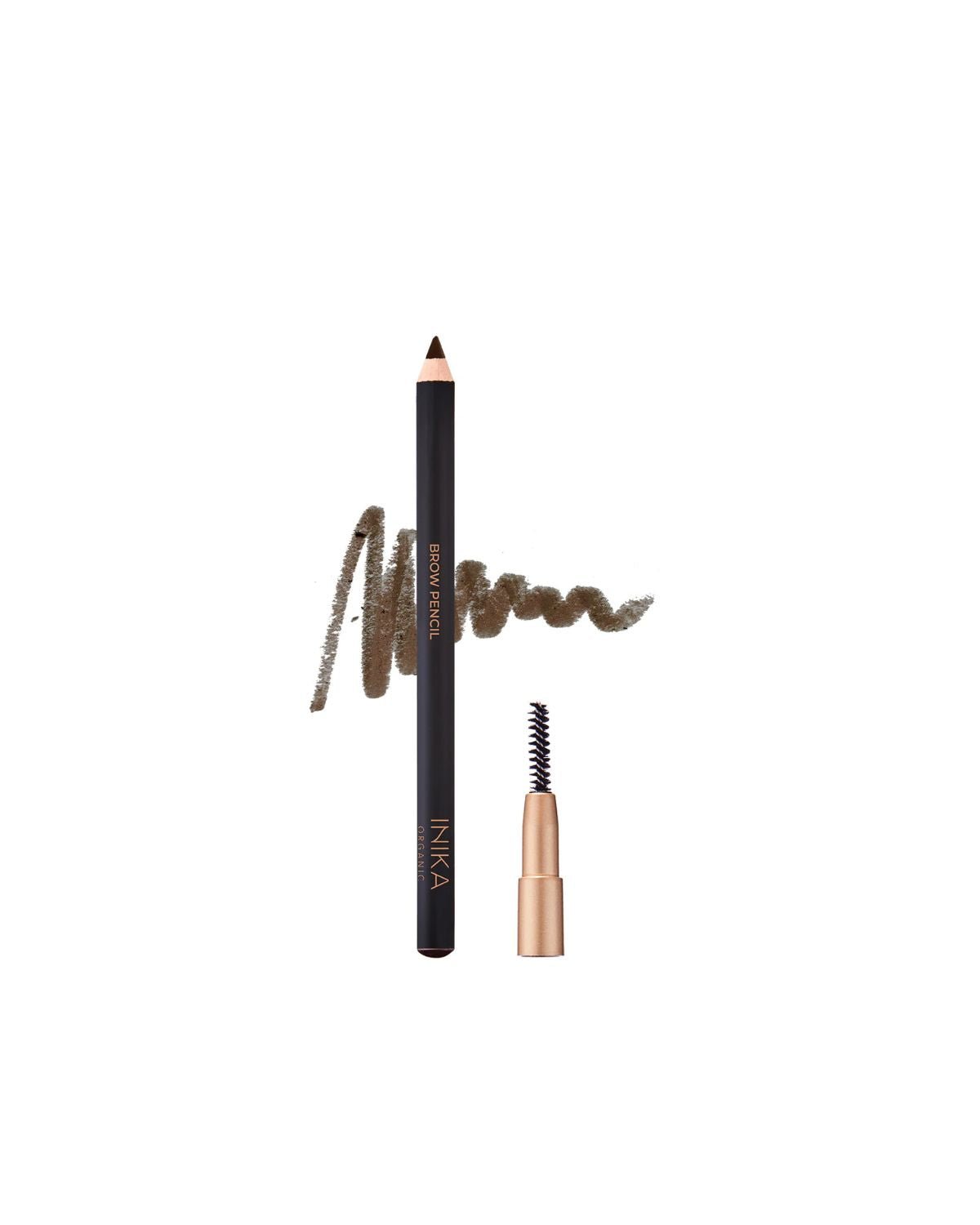 Inika - INIKA Organic Brow Pencil - Dark Brunette - The Beauty Shop - 9553527050153