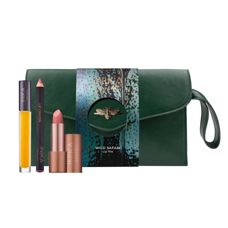 Inika - INIKA Wild Safari Lip Trio Xmas 23 - The Beauty Shop - 9553527056711