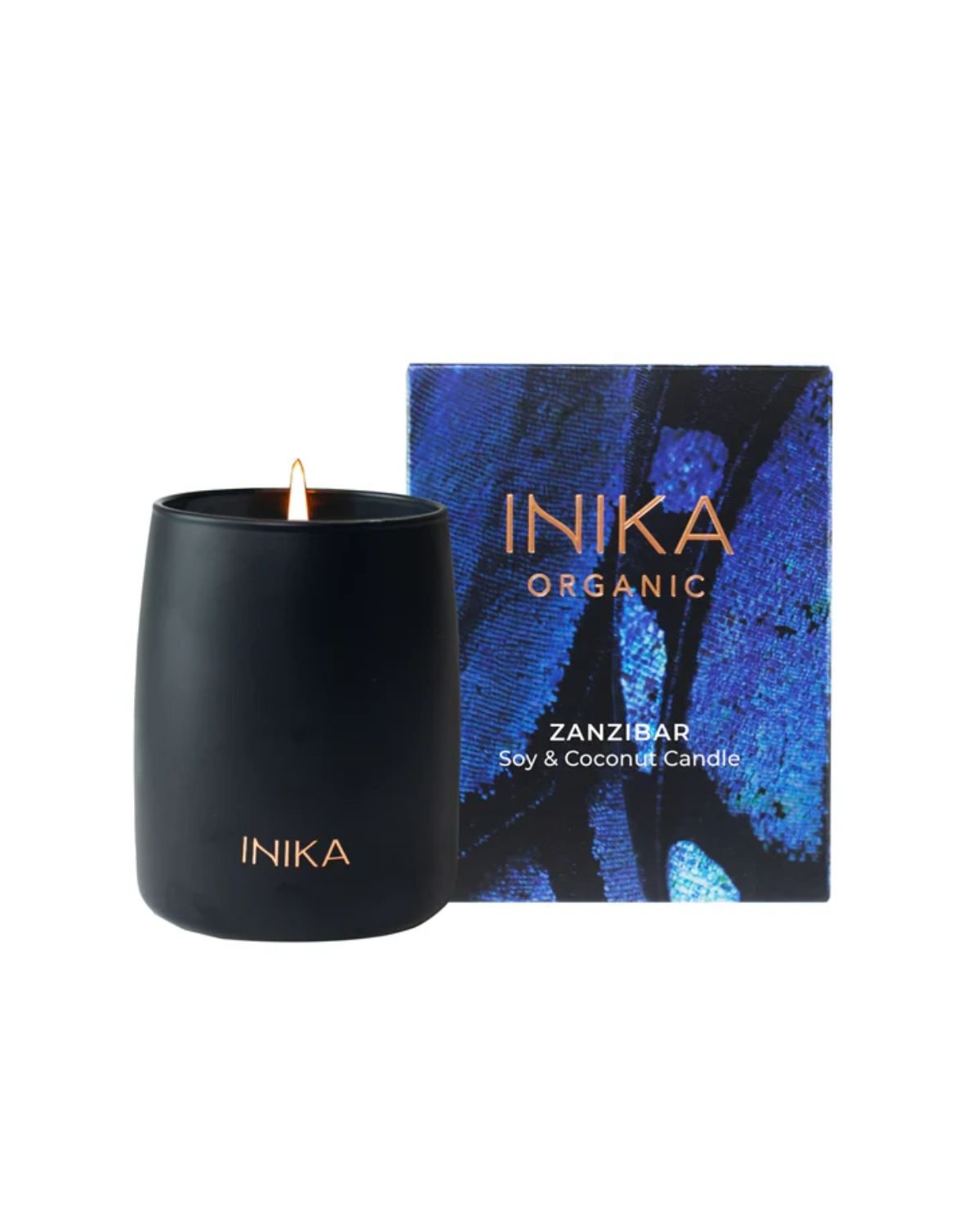 Inika - INIKA Zanzibar Soy & Coconut Candle - The Beauty Shop - 9339527010379