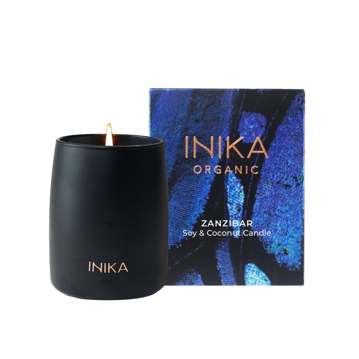 Inika - INIKA Zanzibar Soy & Coconut Candle - The Beauty Shop - 9339527010379