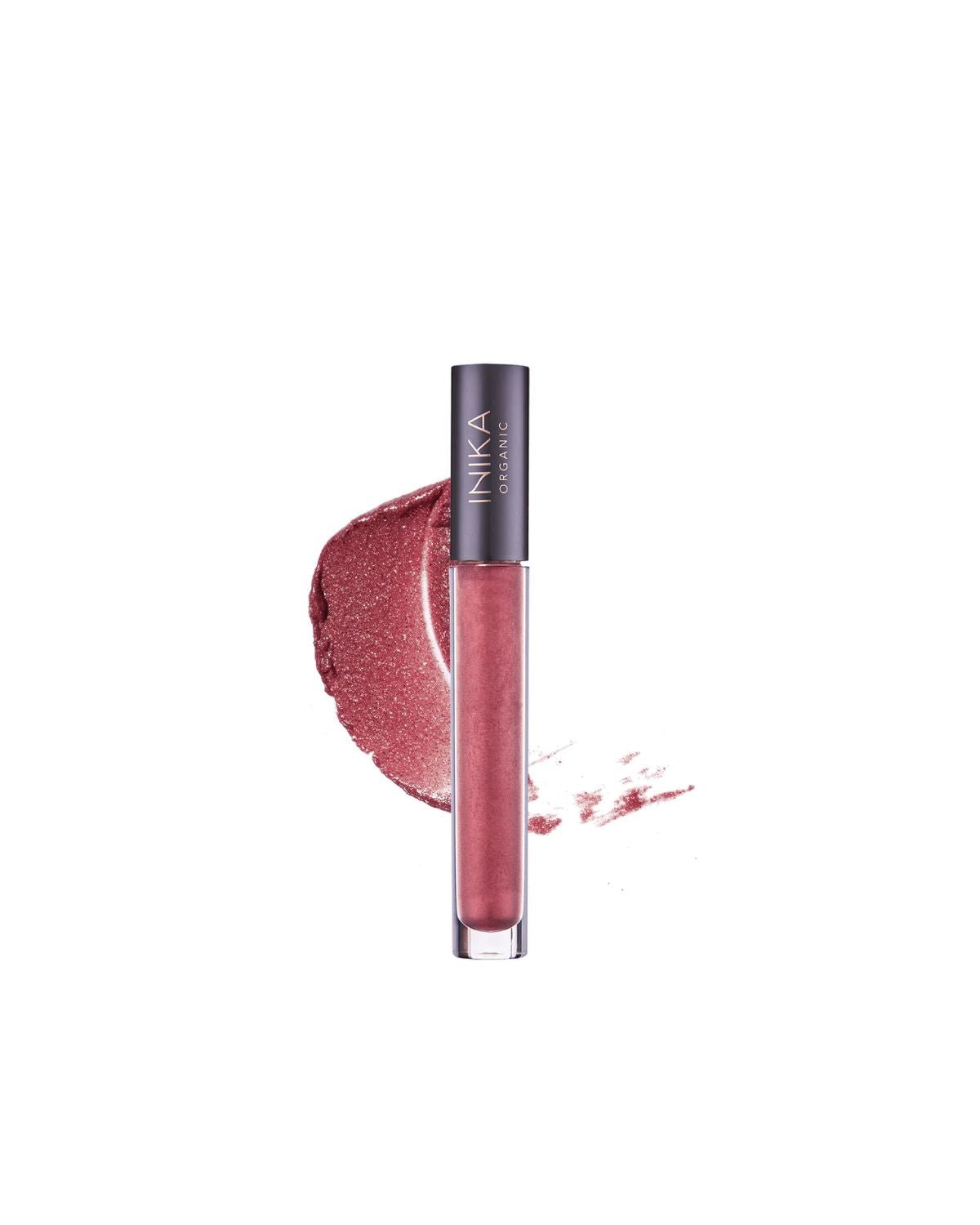 Inika - Organic Lip Glaze - Rosewood - The Beauty Shop - 9553527050252