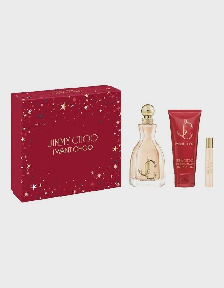 Jimmy Choo - Jimmy Choo I Want Choo EDP 100ml Gift Set - The Beauty Shop - 3386460139861