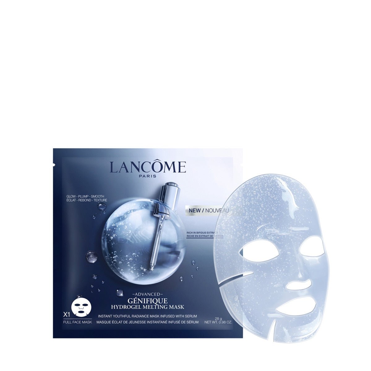 Lancome - Advanced Genifique Hydrogel Melting Face Mask - 1 sheet mask - The Beauty Shop - 4935421656351