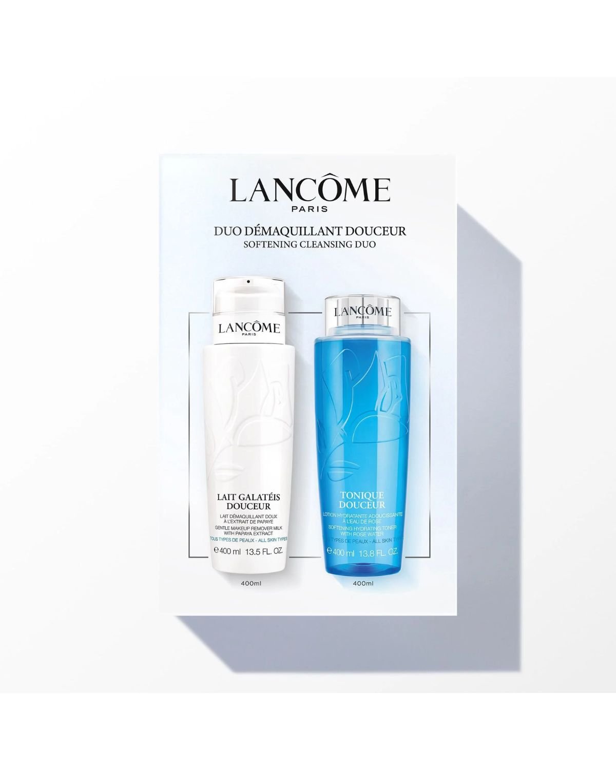 Lancome - Douceur Cleasing Duo Set 400ml - The Beauty Shop - 3614273943437