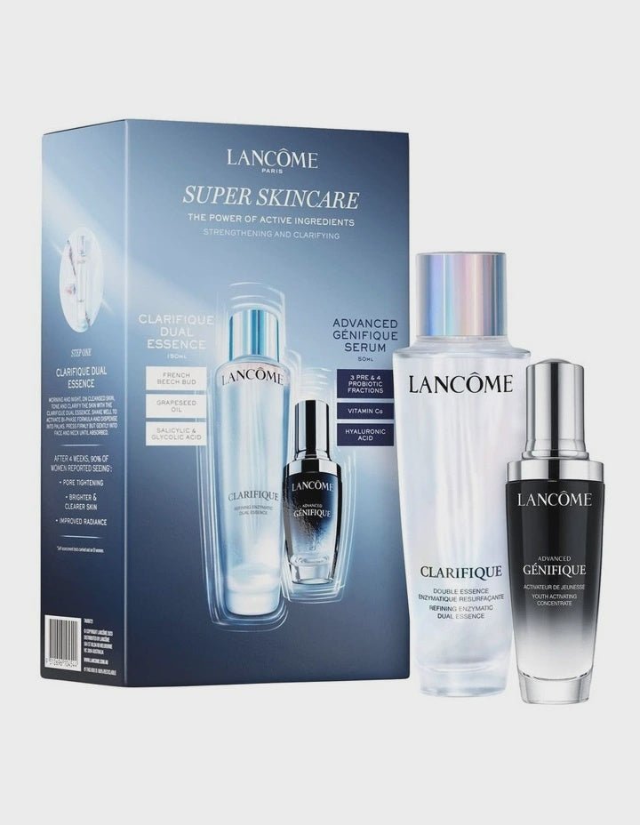 Lancome - Super Skincare Sets: Clarifique Dual Essence 150ml & Advanced Genifique Serum 50ml - The Beauty Shop - 9312696104544