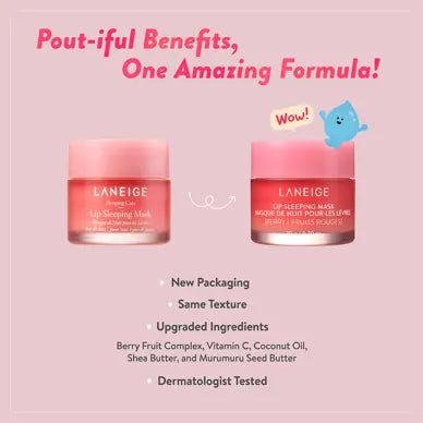 Laneige - Laneige Lip Sleeping Mask 20g - Grapefruit - The Beauty Shop - 8809685797357