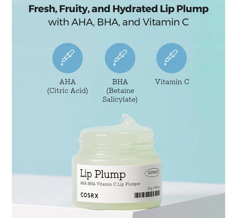 Lip Plump Refresh AHA BHA Vitamin C Lip Plumper 20g