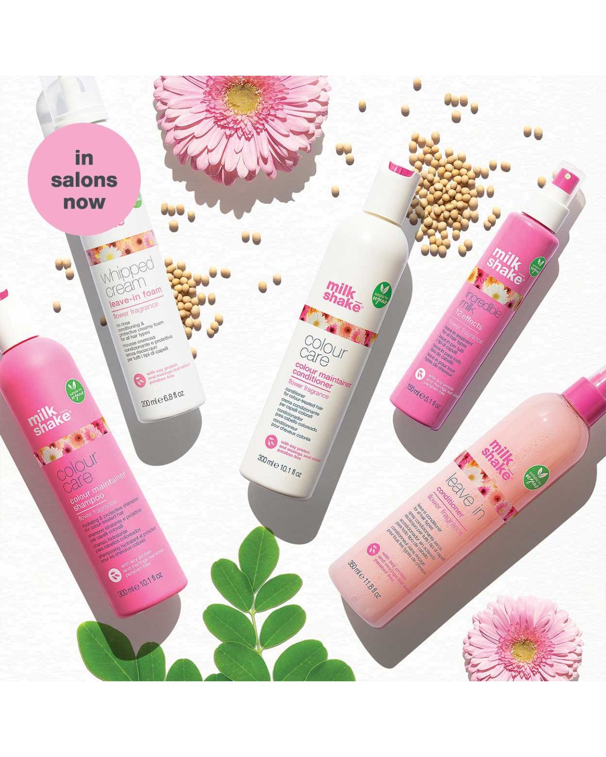 Milkshake - Milkshake Flower Fragrance Colour Care Shampoo - 300ml - The Beauty Shop - 8032274170730