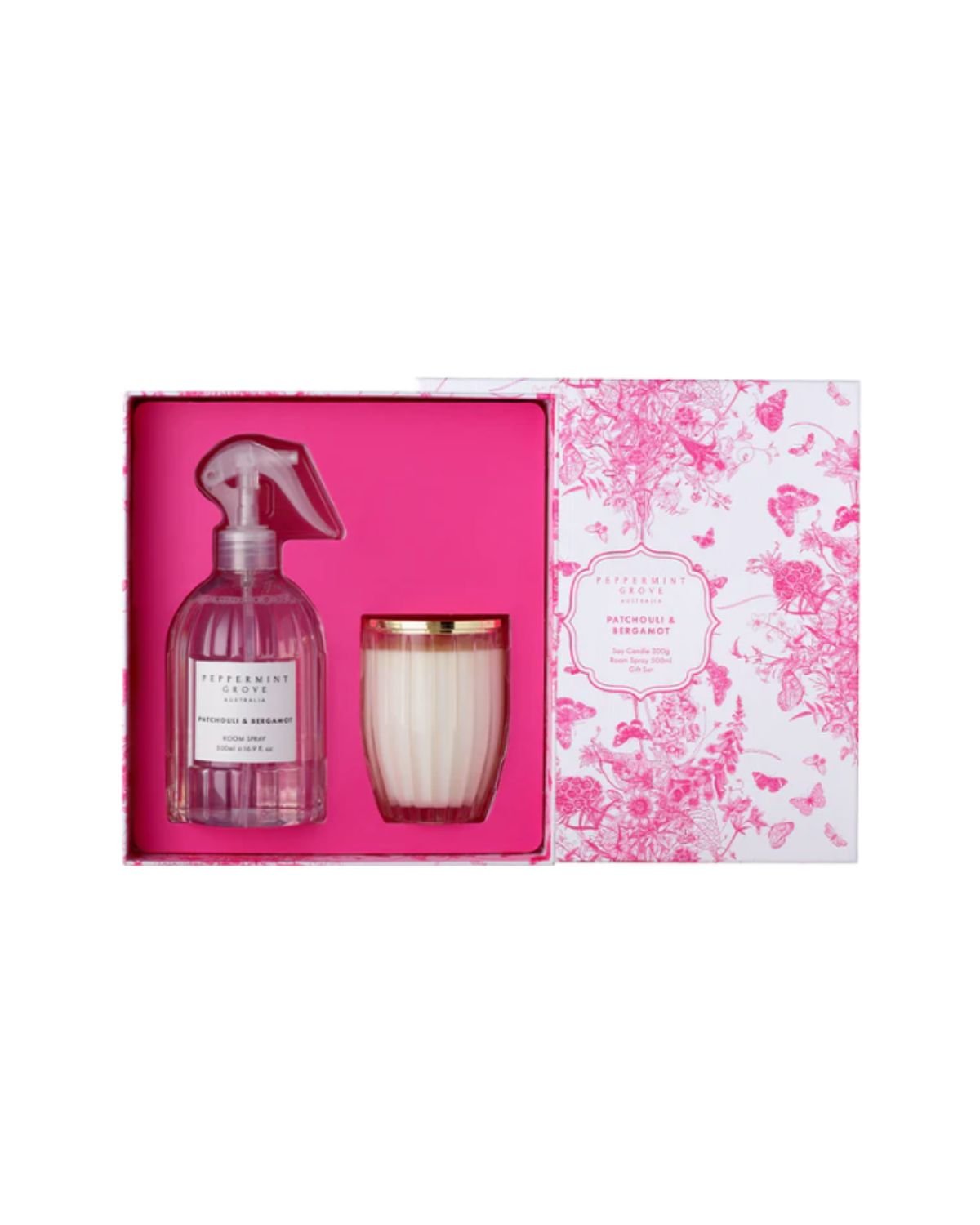 Peppermint Grove - Patchouli & Bergamot Gift Set Mothers Day 2024 - The Beauty Shop - 9349228006755