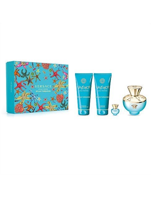 Versace - Versace Dylan Turquoise EDT 100ml Gift Set - The Beauty Shop - 8011003879236