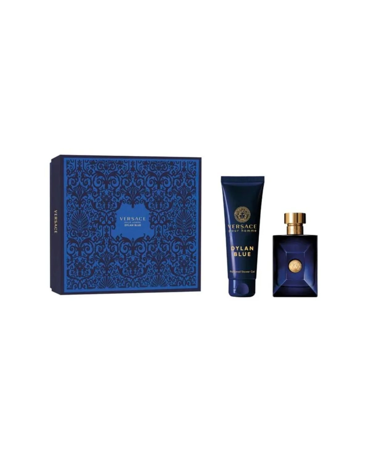 Versace - Versace Pour Homme Dylan Blue Gift Set 100ml EDT Fathers Day 2024 - The Beauty Shop - 8011003835393