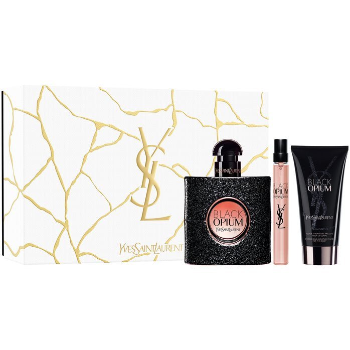 YSL - Black Opium 50ml EDP Gift Set - The Beauty Shop - 3614274093209