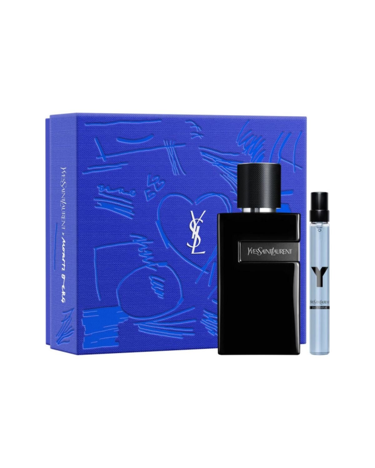 YSL - YSL Y Le Parfum 100ml EDP 10ml Fathers Day 2024 - The Beauty Shop - 3614274121308