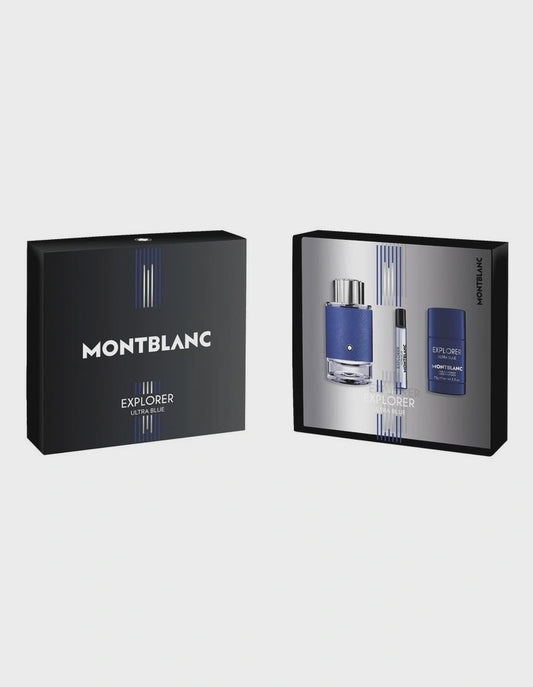 MontBlanc Explorer Ultra Blue Giftset