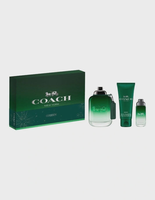 Coach Green Christmas Gift Set