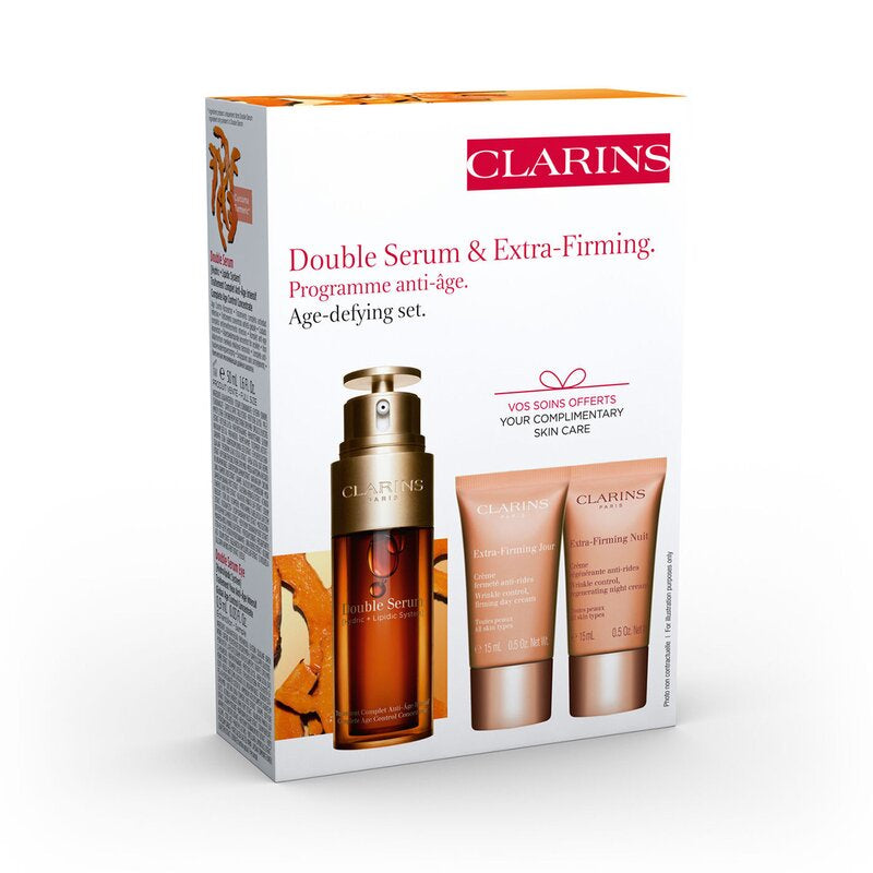 Clarins Double Serum & Extra-Firming Age-Defying Set
